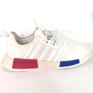 Adidas Men’s NMD_R1 Originals Size 12 White Red Lucid Blue | HQ4451 |